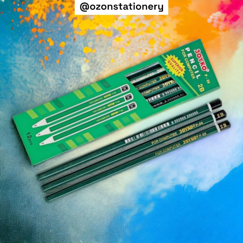

Pensil 2B Pencil Joyko P-88 1 Box 12 Pcs High Quality