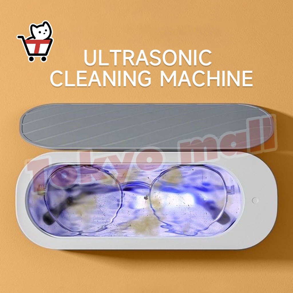 Pembersih Kacamata Ultrasonik USB/ Pembersih Ultrasonik Multifungsi/ Ultrasonic Cleaning Box/ Mesin 