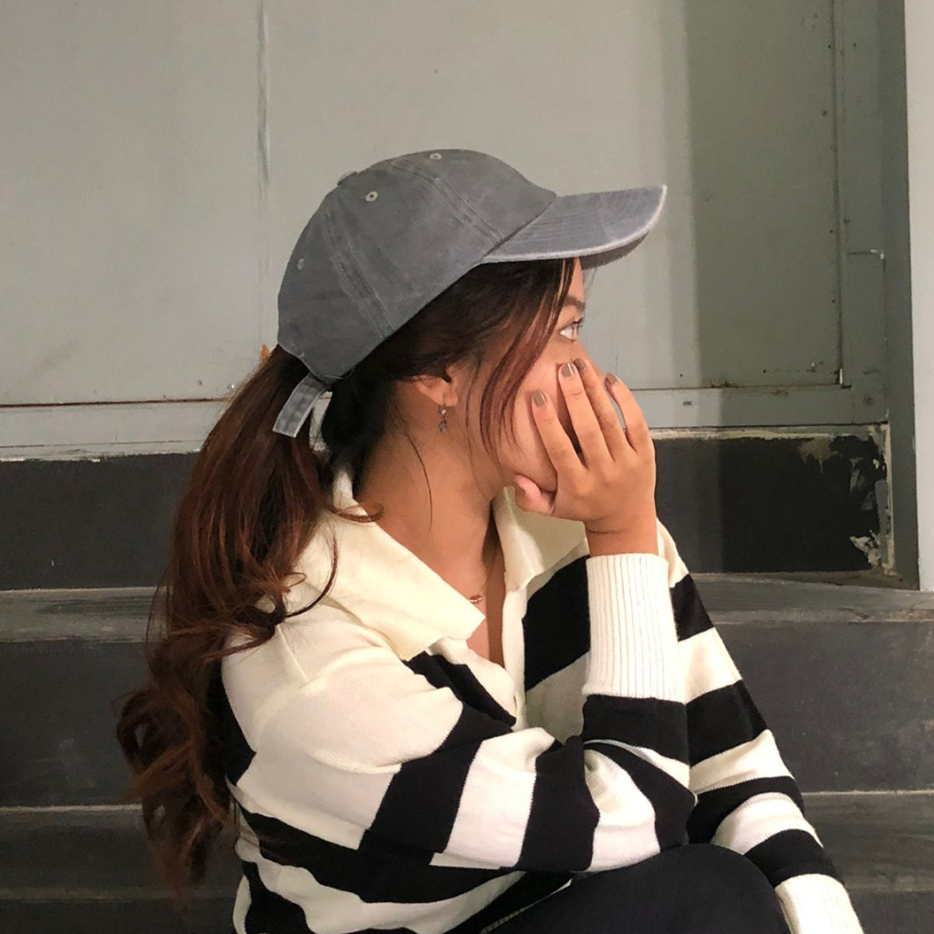 PREMIUM Baseball Cap Washed Grey Topi Vintage Baseball Topi Golf Topi Polos Topi Unisex Pria Wanita