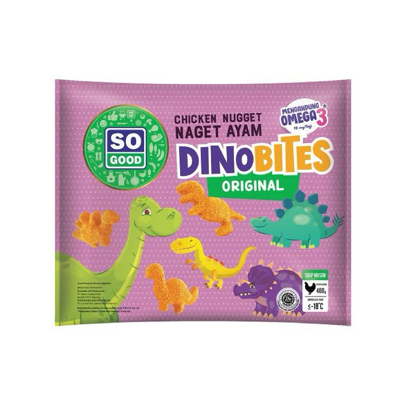 

SO GOOD Nuget Dino Bites 400 Gram