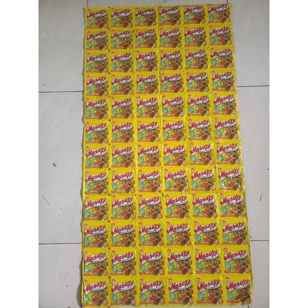 

OBRAL PROMO 72 PCS MASAKO 8,5 GRAM KALDU SAPI DAN AYAM