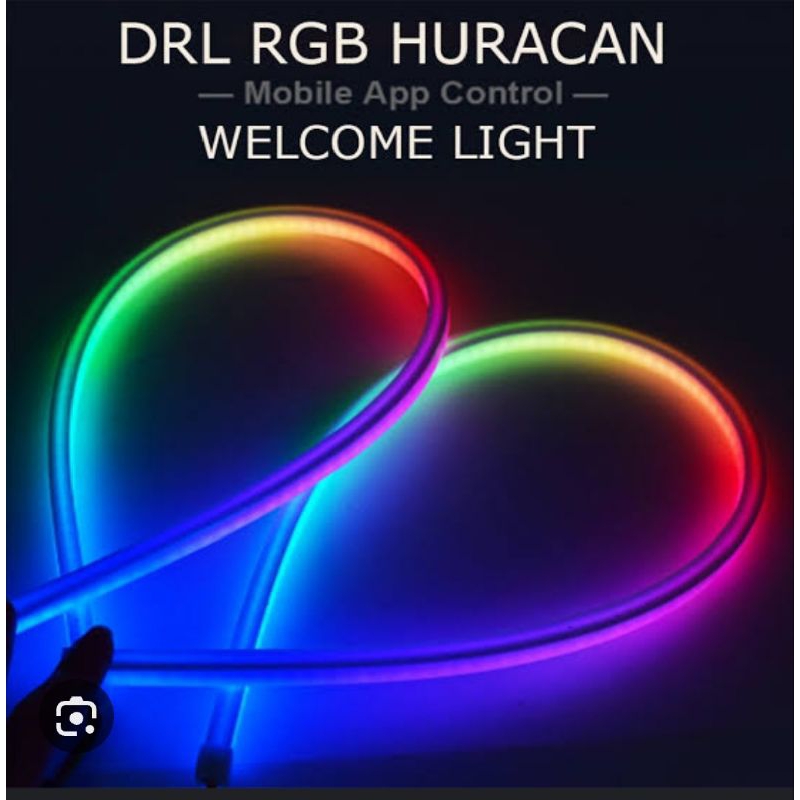 alis DRL AES huracan 30cm, 45cm, 60cm RGB app bluetooth Led dmx lamp