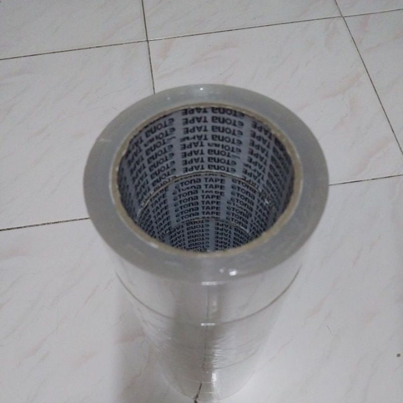

Lakban bening Etona 48x90 yard ( harga 6 pcs )