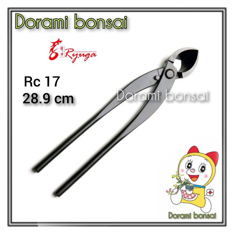 Alat bonsai RYUGA RC 17 catok krekut bonsai miring lurus