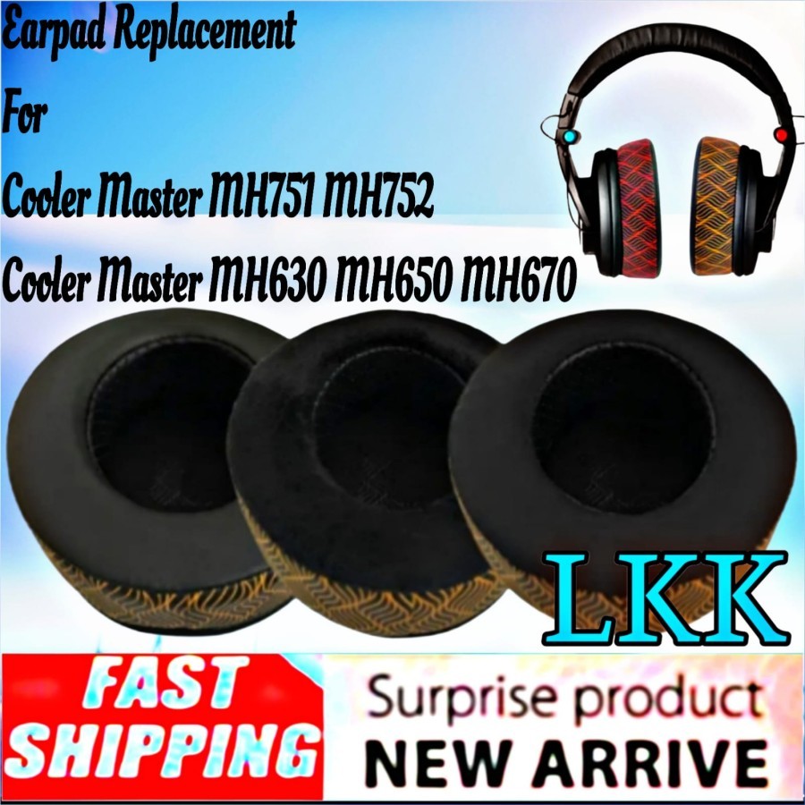 Bantalan Earpad Foam Cooler Master MH630 MH650 MH670 MH751 MH752 MH 630 650 670 751 752