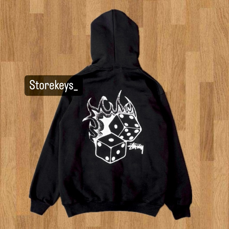 (FREE PAPPER BAG) HOODIE STUSSY DADU API FULLTAG
