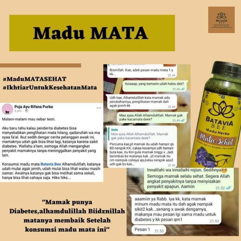 

MADU MATA SEHAT