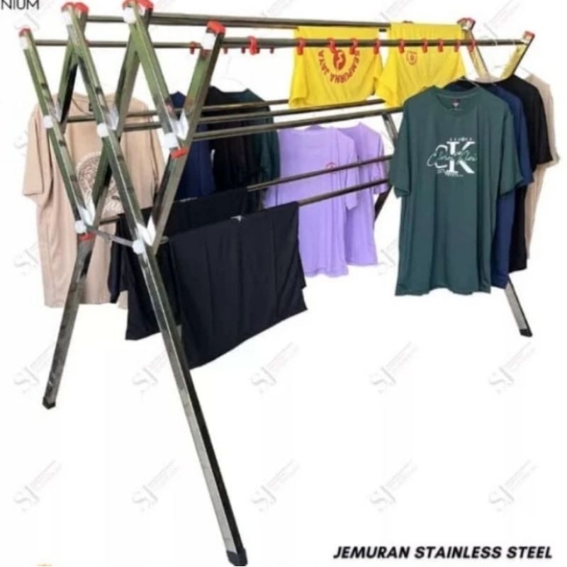 jemuran stainless jumbo