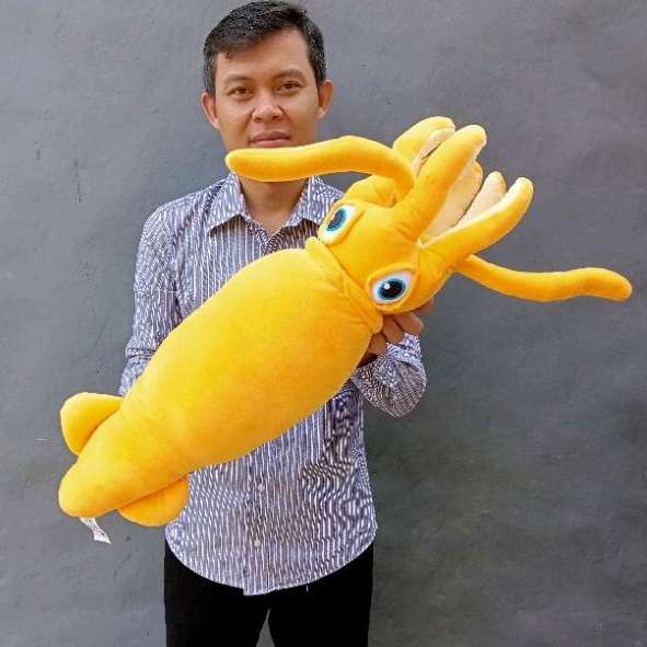 Boneka Cumi Cumi Guling Cumi Guling Buah Jumbo