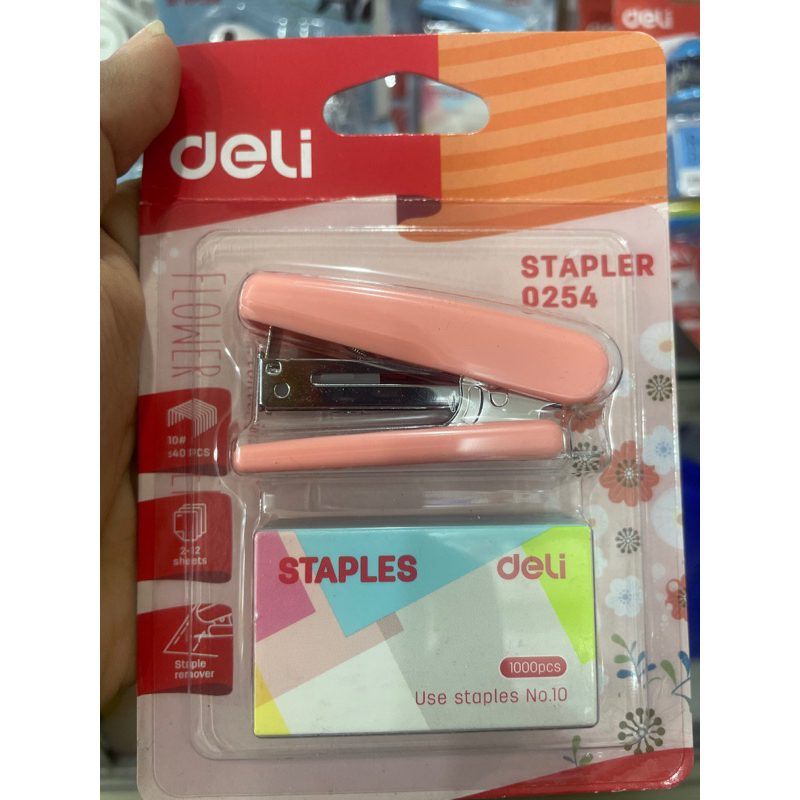 

DELI Stapler/hekter + isi/pelor (0254)