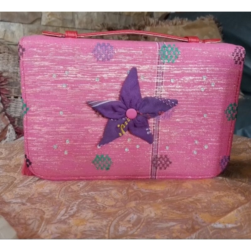 sarung Alkitab kidung bibel besar bahan ulos batak