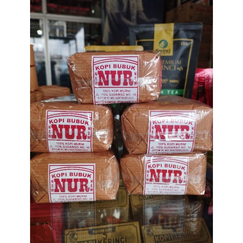 

KOPI NUR 250g H. FEN SUNGAI PENUH KERINCI KOPI ROBUSTA KERINCI Jambi