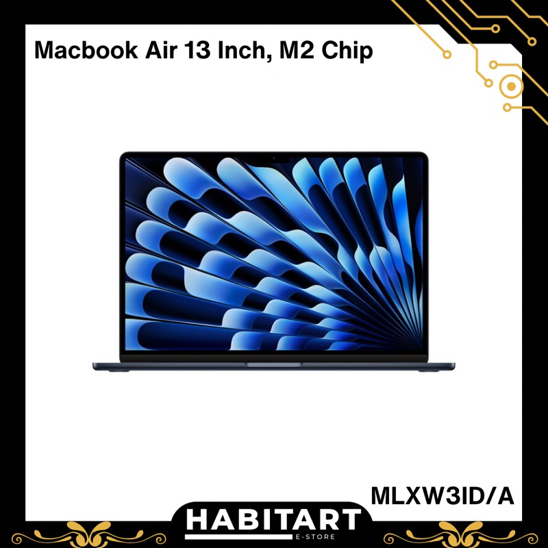 Apple Macbook Air 13 Inch M2 Chipset, Space Grey
