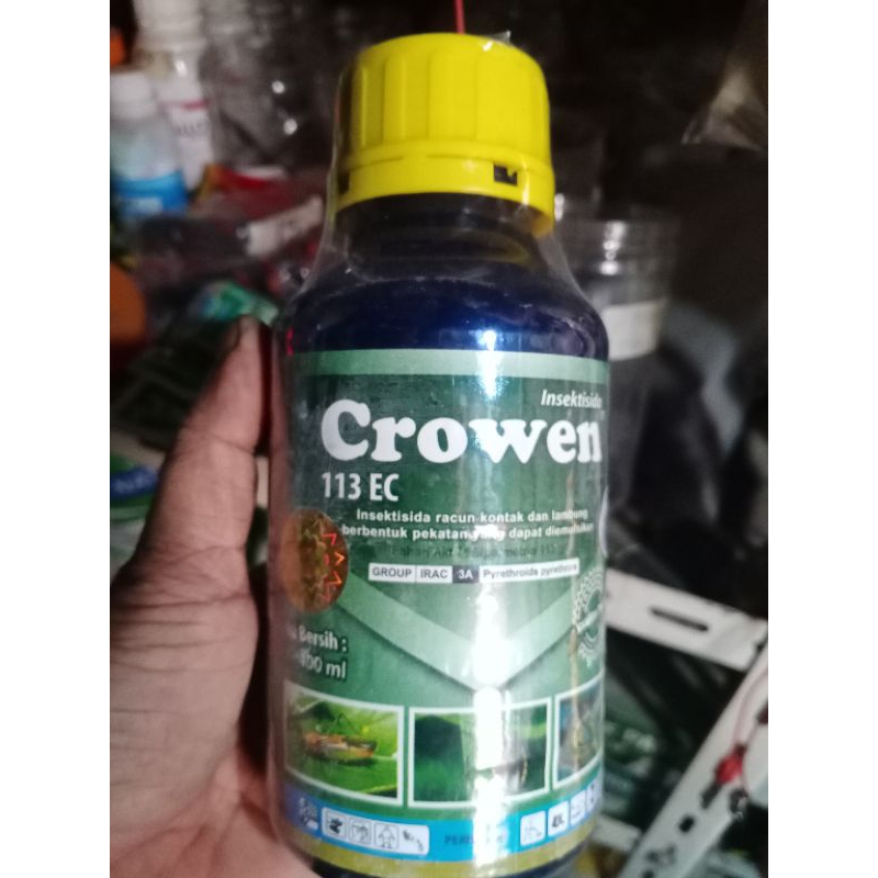 Crowen® 113 EC 400 ml|Insektisida Ulat Grayak, Penggerek Buah & Kepik