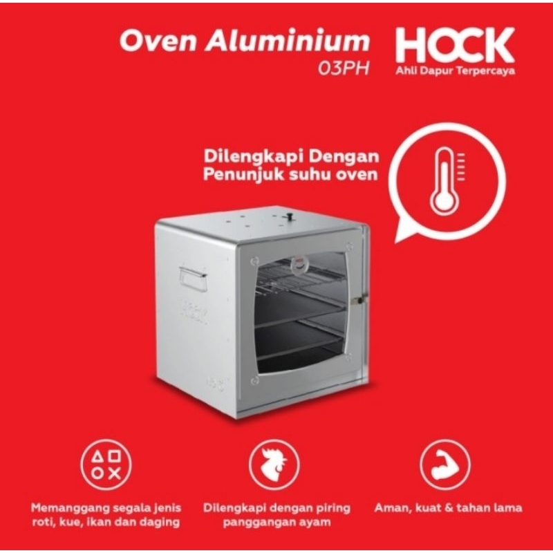 BATAM - HOCK NO 3 aluminium oven bakar tangkring kompor gas