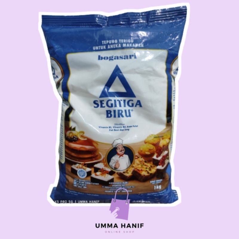 

Tepung Segitiga Biru Premium 1kg