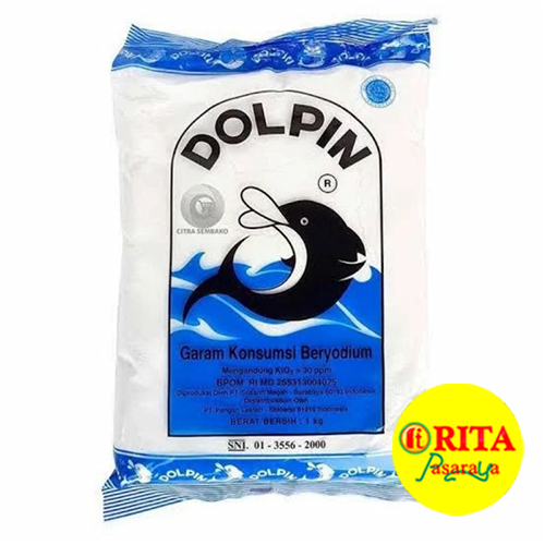 

Garam Konsumsi Beryodium Dolpin 1 Kg