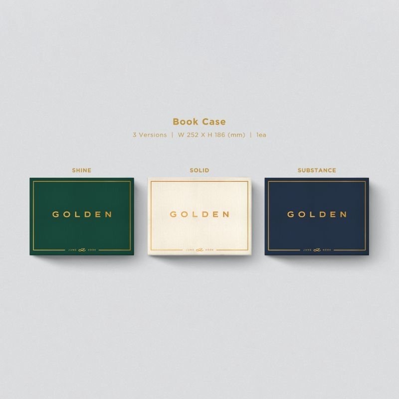 (Pre-Order) Album BTS JUNGKOOK Golden Lucky Draw Korea Japan Baca Deskripsi