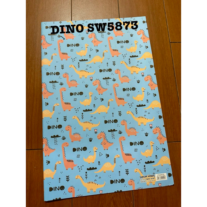 

Kertas kado sansan wawa/sanwa DINO SW5873