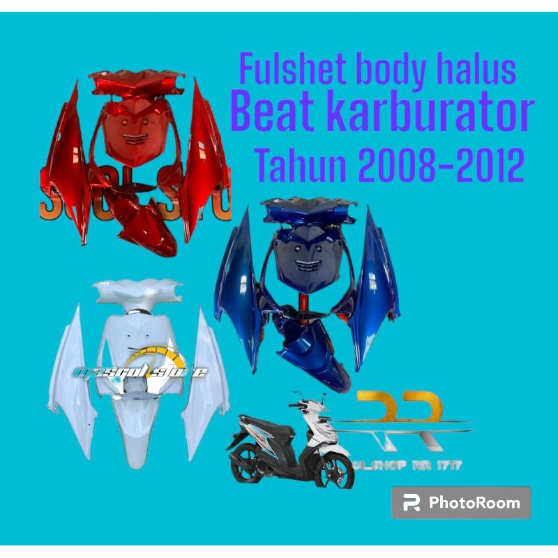 COVER FULL BODY HALUS BEAT KARBURATOR KVY