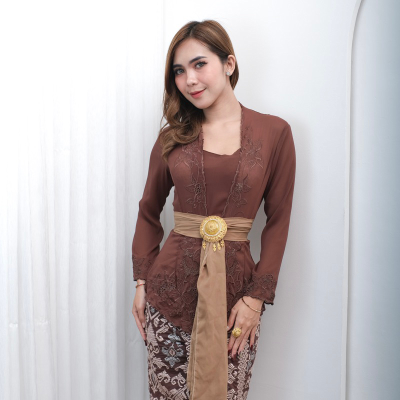 KEBAYA JADI BORDIR LENGAN PANJANG - KEBAYA BORDIR TERBARU - KEBAYA BORDIR JADI - KEBAYA BORDIR BALI