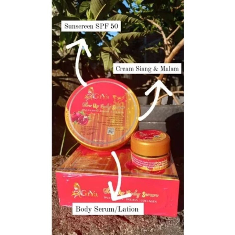 GRYA Beauty Serum DNA Salmon CREAM GRYA BODY LOTION