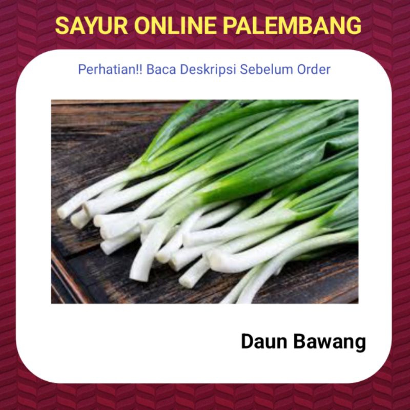 

Daun Bawang Fresh - Pasar Toko Warung Sayur Segar Murah Lengkap Online Palembang