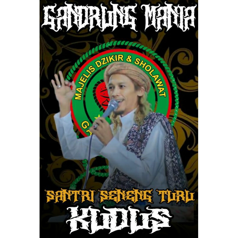 BENDERA SPANDUK SHOLAWAT GANDRUNG NABI