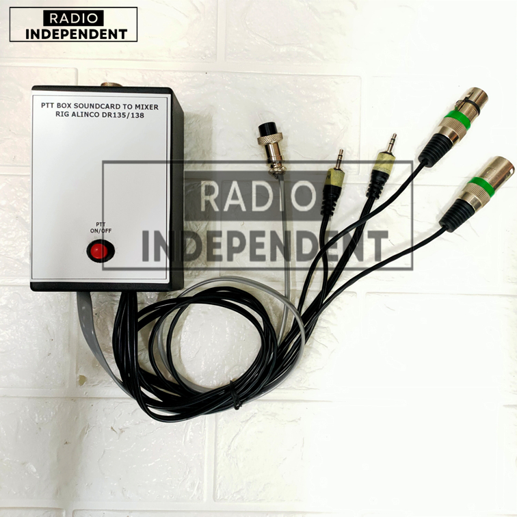 PTT BOX SOUNDCARD V8 RIG ALINCO DR-135 MK 2 ATAU MK 3