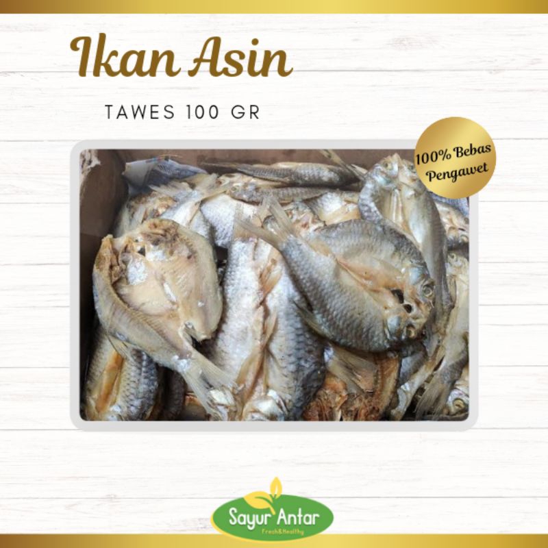 

Asin Tawes 100 gr | Sayur.Antar | Free Ongkir Bandung Cimahi