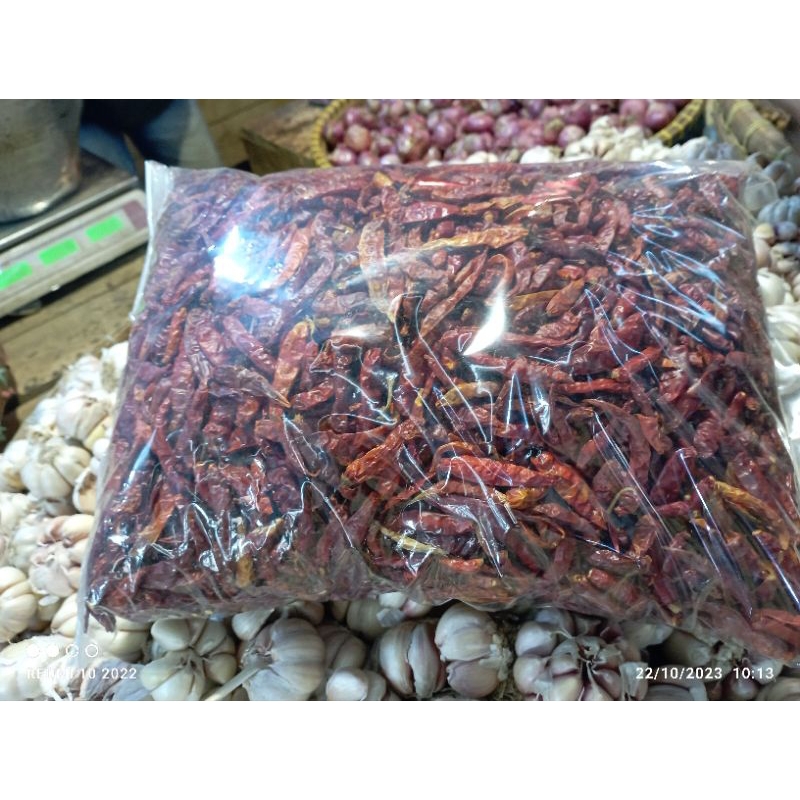 

paket kencur dan cabe kering cabai 200gr kencur 1kg