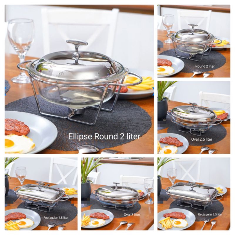 Tempat prasmanan / Wadah saji Appetite informa