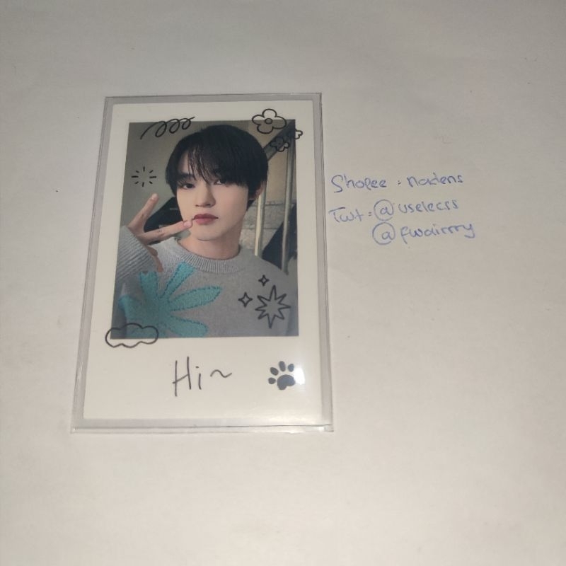 polaroid photocard pc official nct chenle Collect book kolbuk home