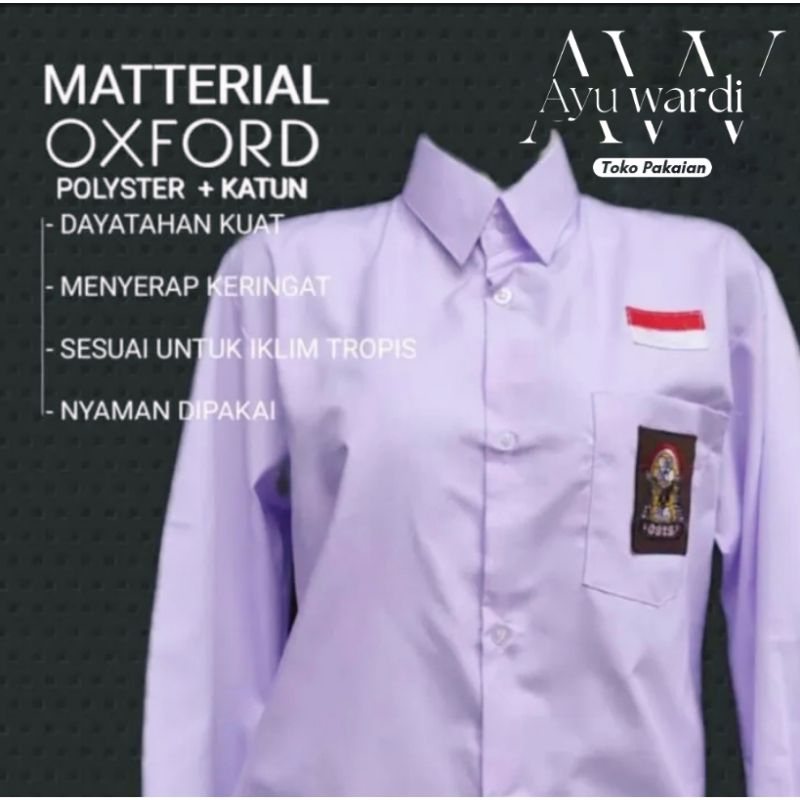 

seragam sekolah SD/SMP/SMA lengan panjang