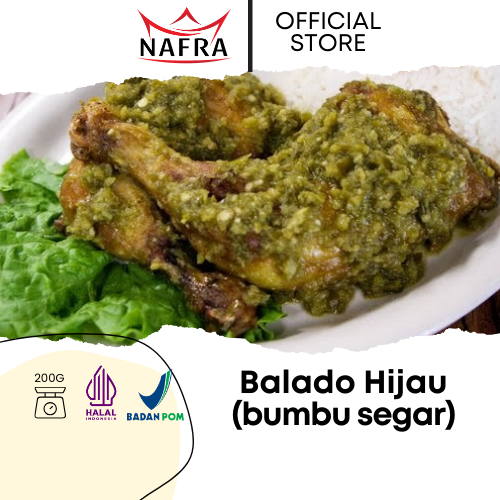 

Balado Ijo siap makan