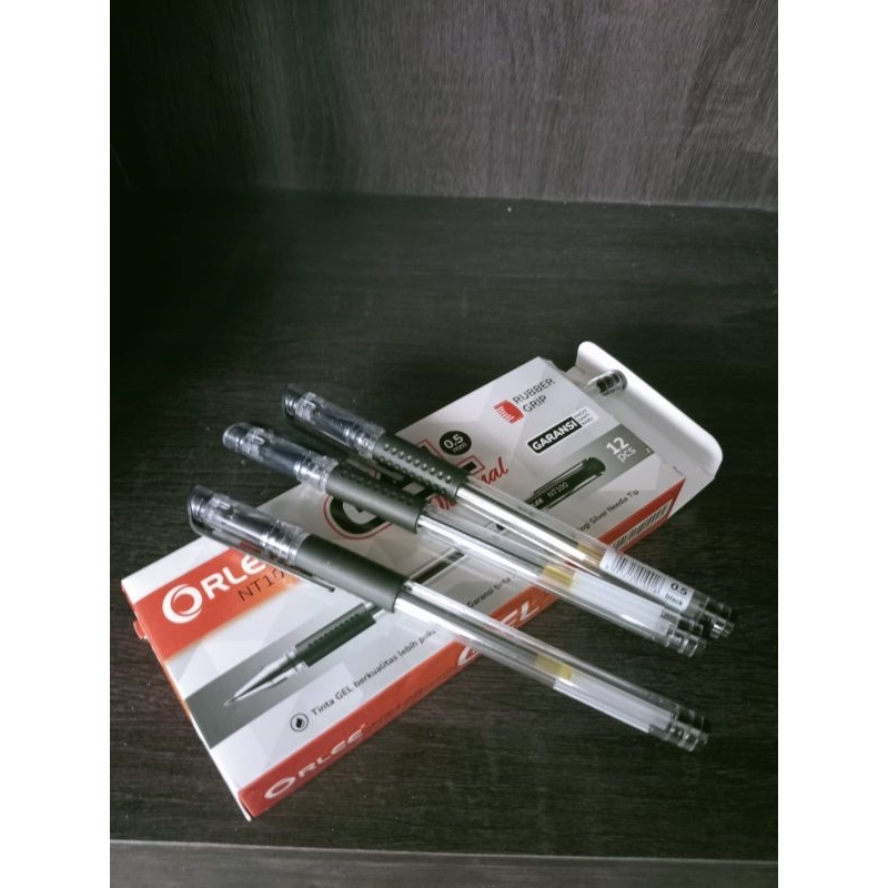 

BOLPEN GEL ORLEE KUALITAS BAGUS 1PACK ISI 12PCS