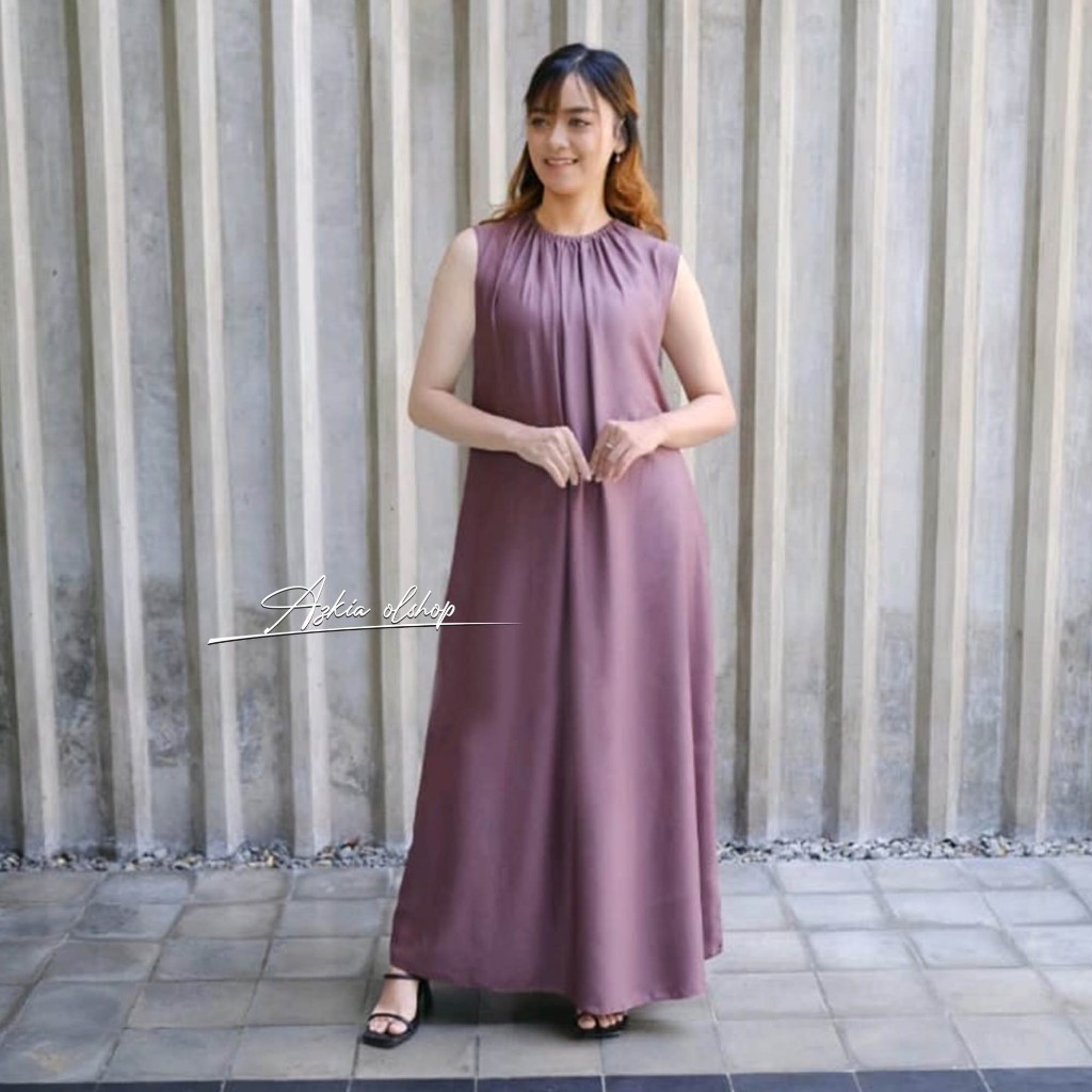 INNER DRESS DALAMAN GAMIS WANITA TANPA LENGAN