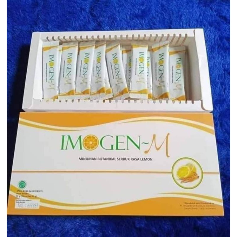 IMOGEN M ASLI 100 PERSEN isi 25 saset ex 2028