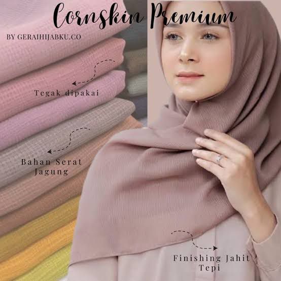 Hijab Waffle Premium / Hijab by AYSILA / Hijab Segi Empat Polos Waffle Premium