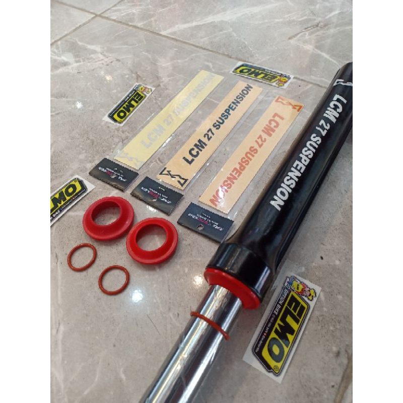 Stiker lcm 27 suspension seal shock bottom oring as 26mm vario beat scoopy genio gtr supra jupiter m