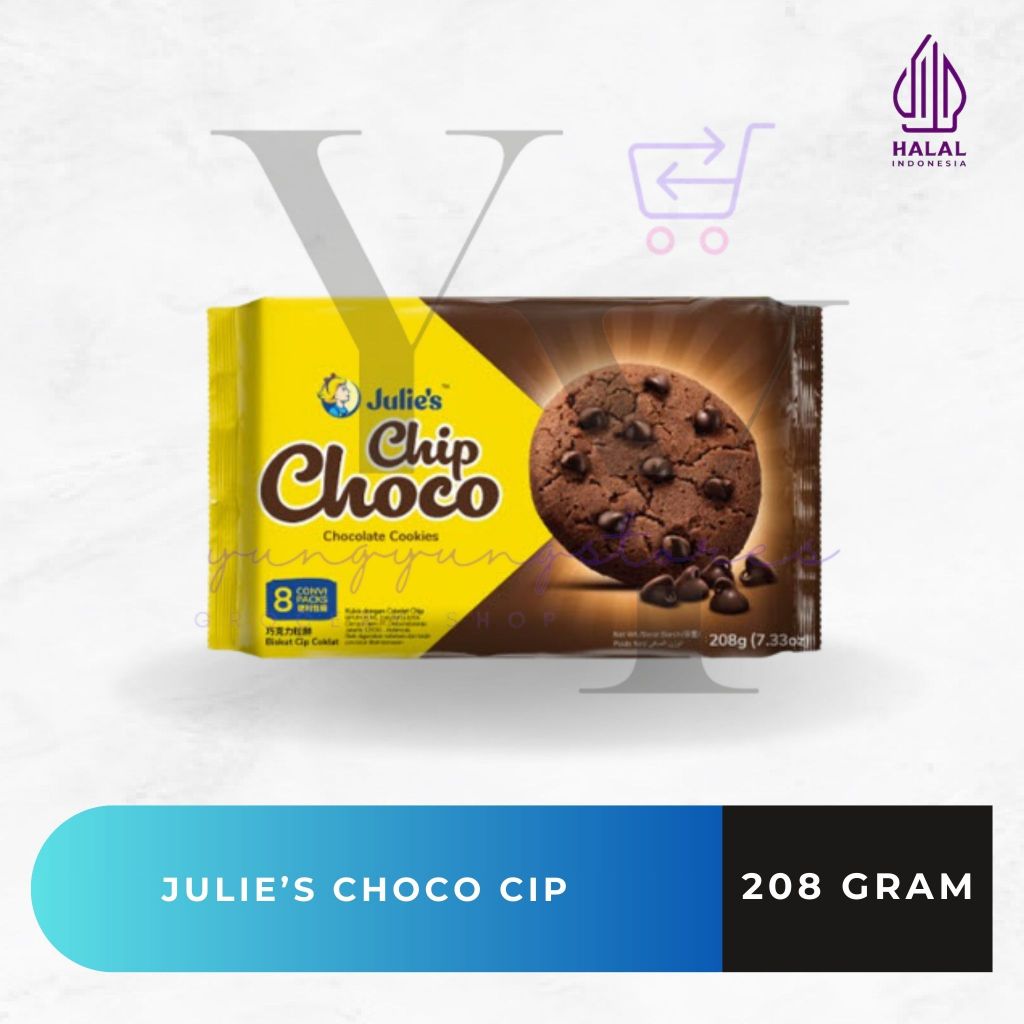 

Julie's Chip Choco Chocolate Cookies 208 gram