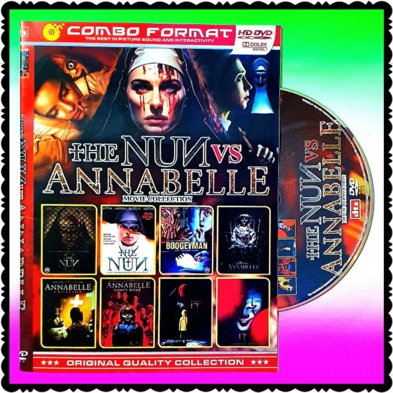 KASET FILM KOLEKSI CAMPURAN HOROR TERBARU FILM THE NUN-FILM ANNABELLE-FILM IT-FILM HOROR TERBARU-FIL