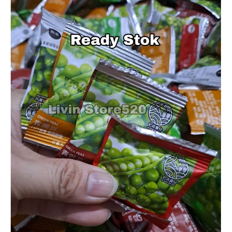 

Cemilan Snack Kacang Polong (30pcs mix) dengan Campuran 5varian