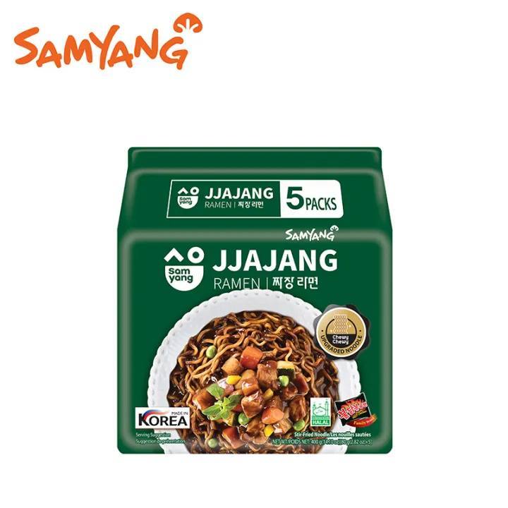

SAMYANG JJAJANG RAMEN 5 PACKS 80 GRAMS