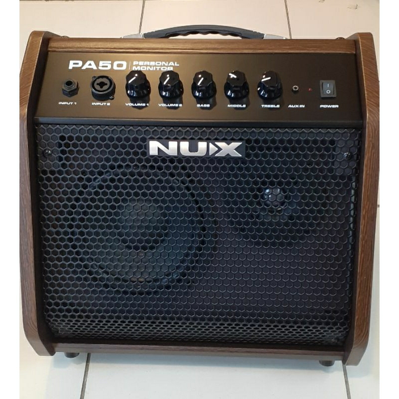 Speaker ampli gitar Nux Pa50 NUX PA50 speaker monitor gitar Nux Pa50