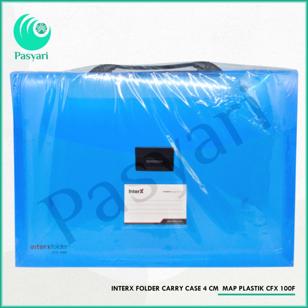 

InterX folder Carry Case 4 cm Map Plastik CCX 100F