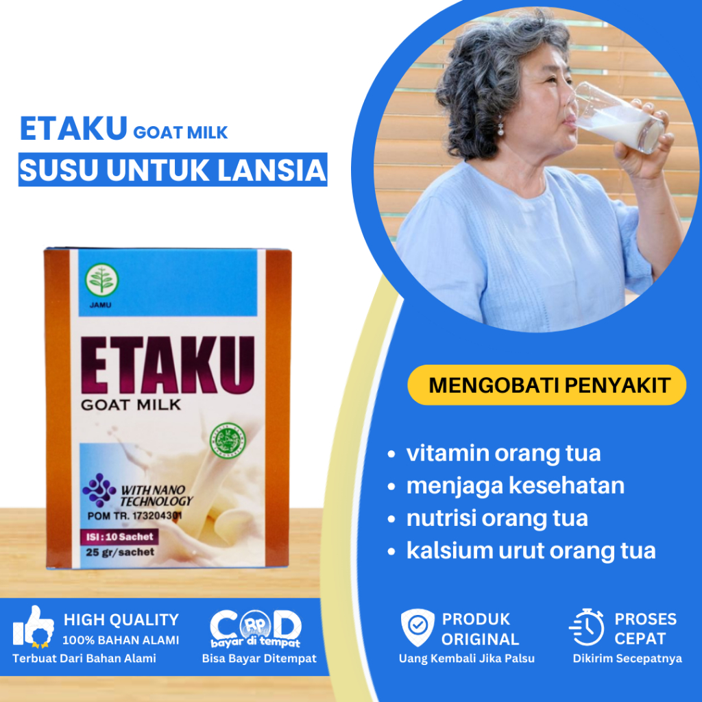 Susu Untuk Lansia, Obat Untuk Orang Tua, Untuk Menjaga Kesehatan, Susu Kalsium Tulang, Susu Lansia P