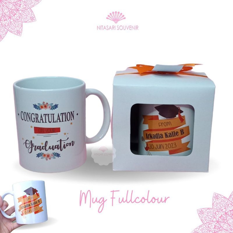 Mug Putih Custom Mug Foto