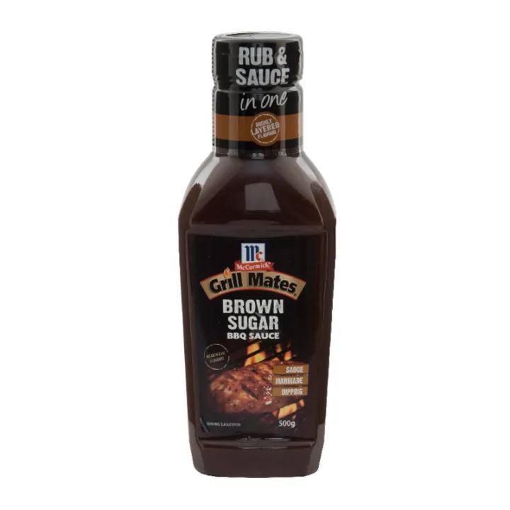 

MCCORMICK GRILL MATES BROWN SUGAR BBQ SAUCE 500 GRAMS