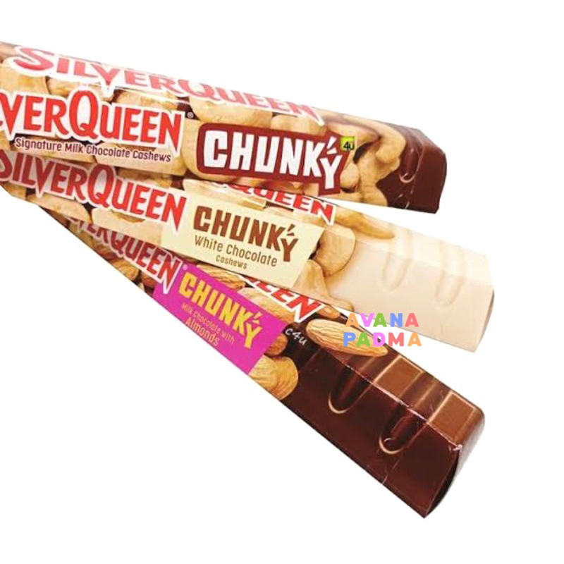 

Silverqueen Chunky (95g) (3 Varian Rasa)